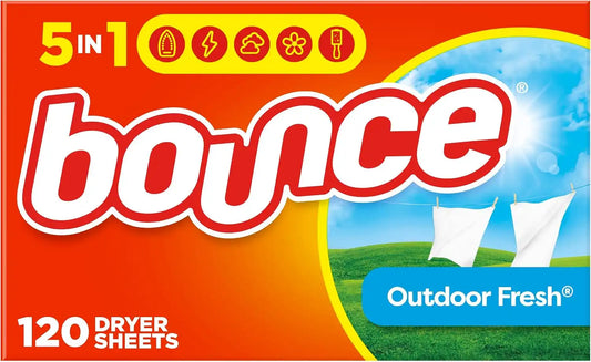 Bounce laundry fabric softener, Sheets Only, 120ct