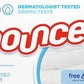 Bounce Free & Gentle Dryer Sheets, Unscented, 240 Count (Pack of 4)