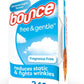 Bounce Dryer Sheets Laundry Fabric Softener, Free & Gentle, 240 Count, White