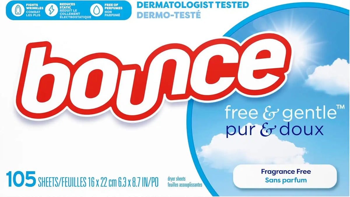 Bounce Scented Sheets, Free, 105 Count