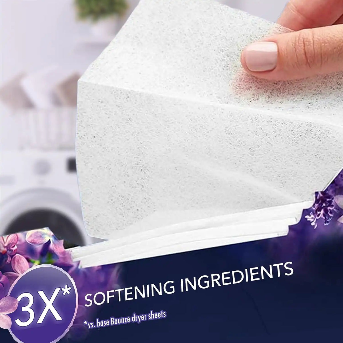 Downy Calm Mega Dryer Sheets, Large Fabric Softener Sheets for Laundry, Static Guard & Softness Boost, Laundry Dryer and Fabric_Sheets, 180 Count (Pack of 3)